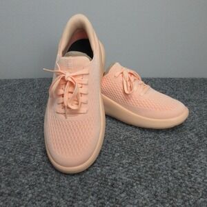 Kizik Shoes Womens Size 10 Peach Mesh Hands Free Slip-On Sneakers H2FC